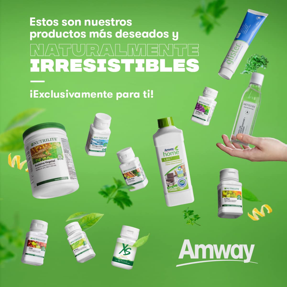 Nutrilite - Artistry - Satinique - G&H - Amway Home - Productos Amway Bogota