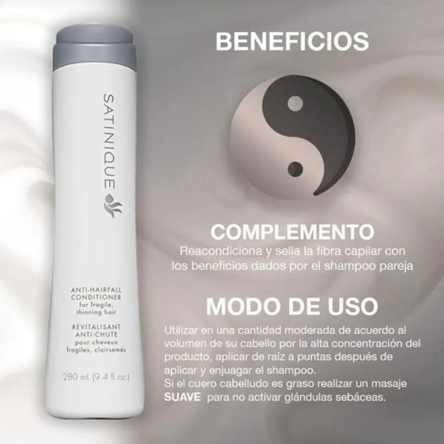 Acondicionador Anti Caída Satinique de Satinique, producto Amway disponible en Bogotá