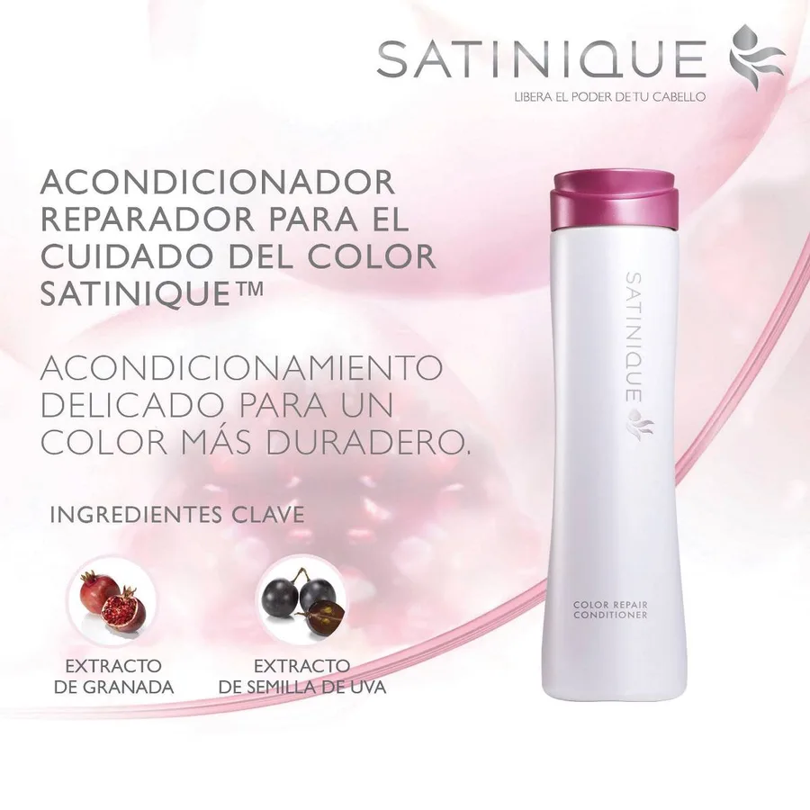 Acondicionador Cuidado Color Satinique de Satinique, producto Amway disponible en Bogotá