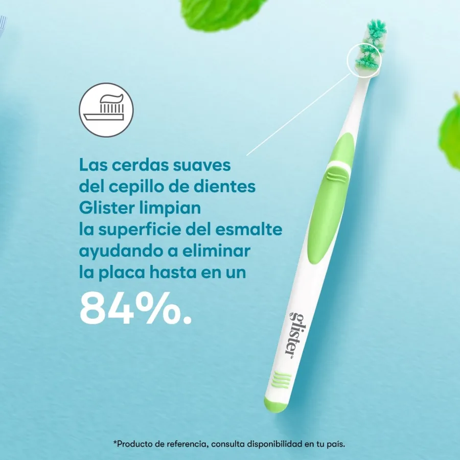 Cepillo Dental Suave Multiacción Glister de Glister, producto Amway disponible en Bogotá
