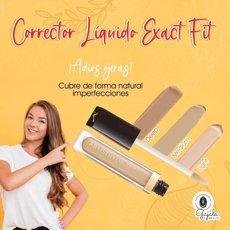 Corrector Líquido Artistry Exact Fit de Artistry, producto Amway disponible en Bogotá