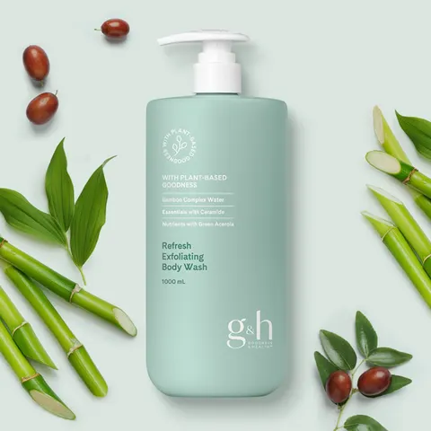 Gel de Baño Exfoliante Refrescante G&H