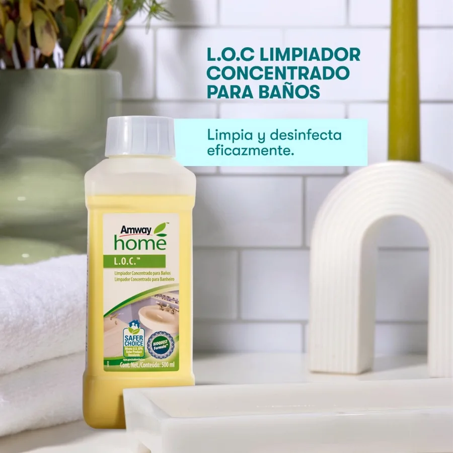L.O.C. Limpiador Concentrado Baños de Amway Home, producto Amway disponible en Bogotá