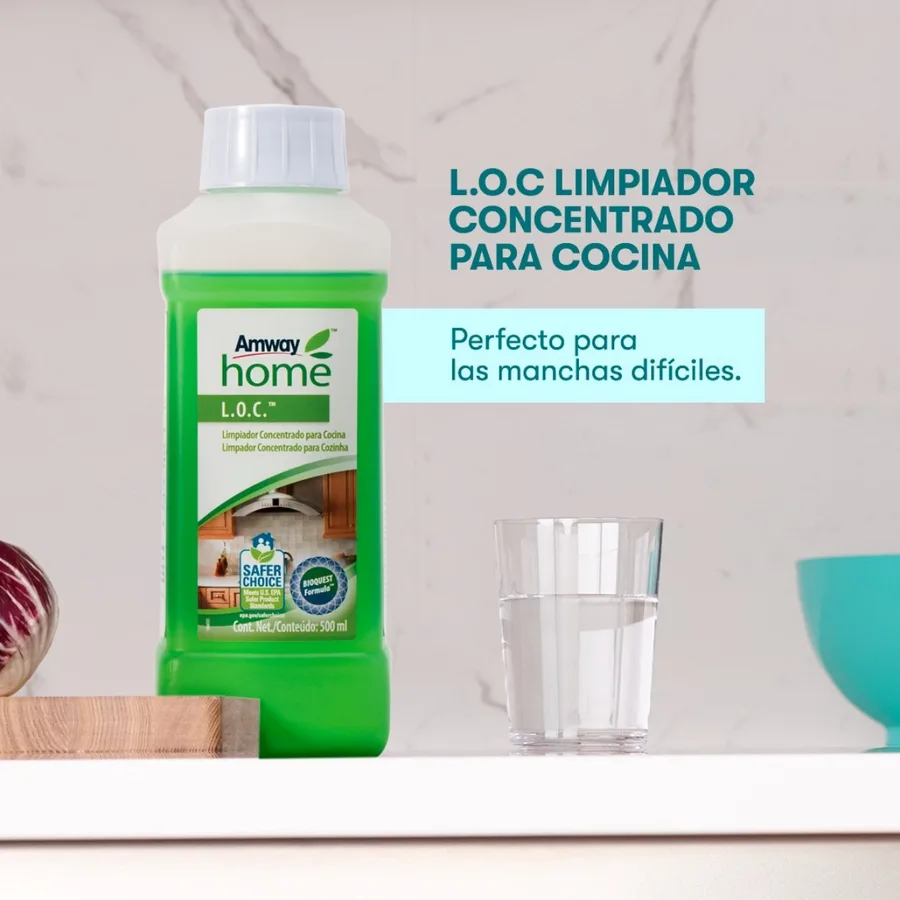 L.O.C. Limpiador Concentrado Cocina de Amway Home, producto Amway disponible en Bogotá