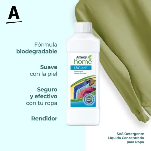 SA8 Detergente Líquido Concentrado para Ropa